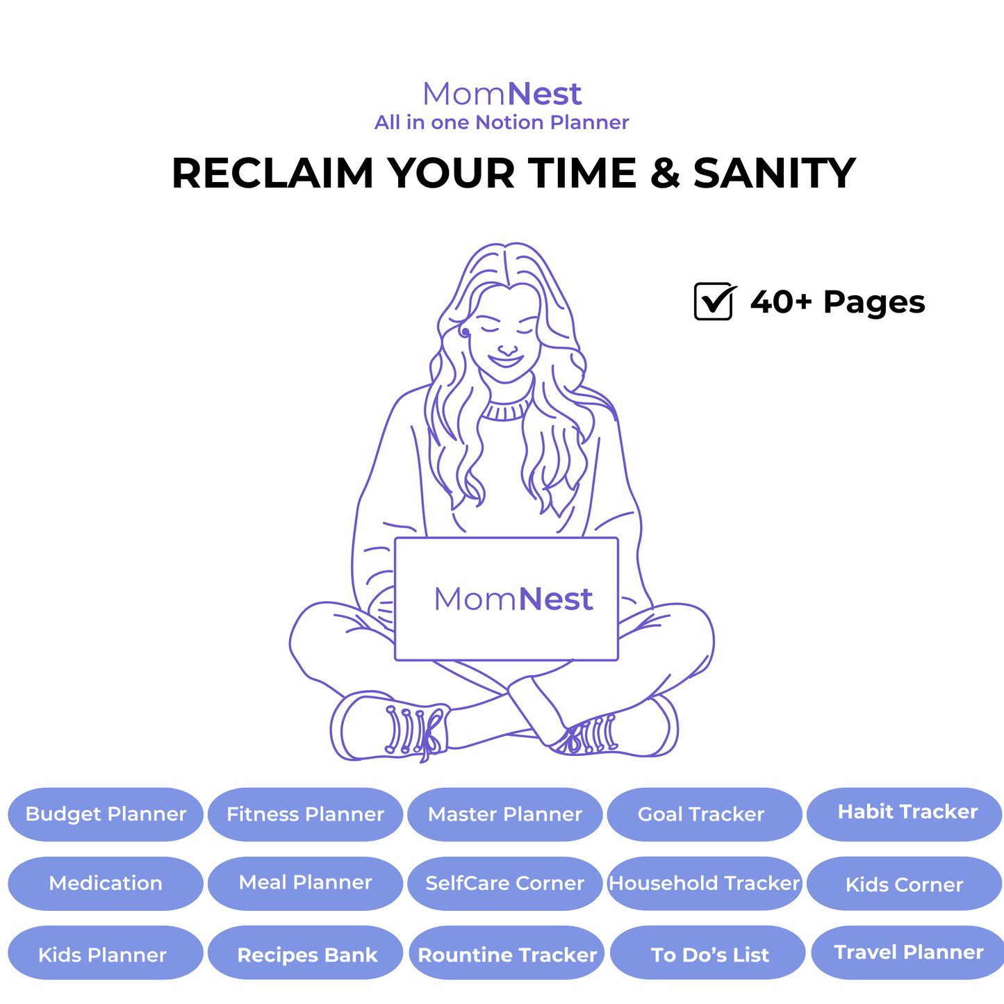 MomNest | The Ultimate Planner for Busy Moms