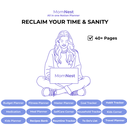 MomNest | The Ultimate Planner for Busy Moms
