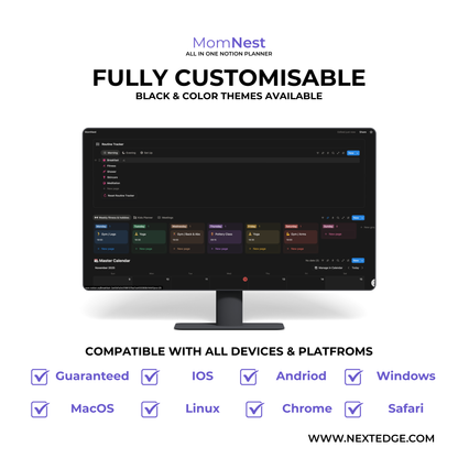 MomNest | The Ultimate Planner for Busy Moms